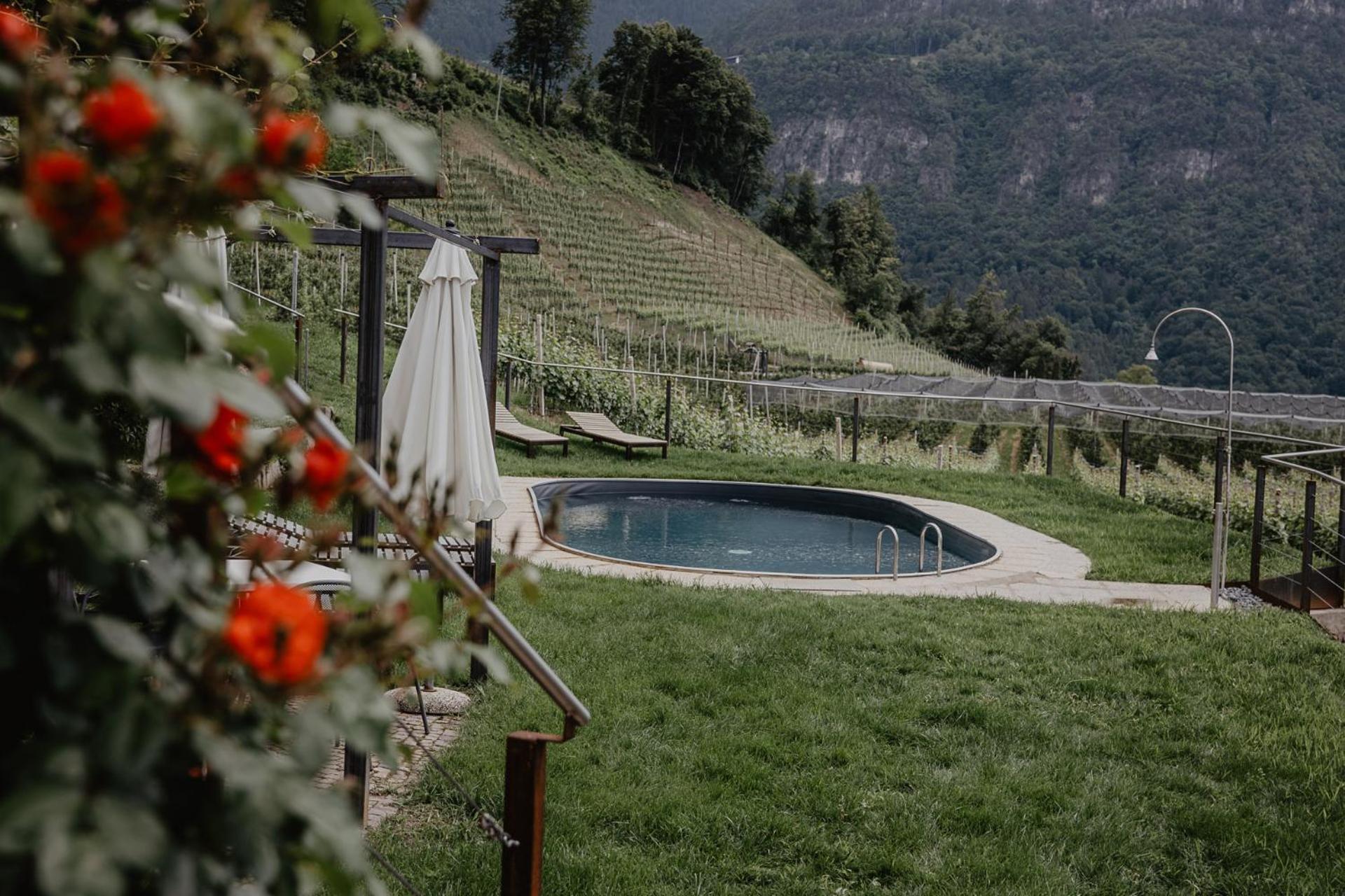 Engadiner Apartments & Wines Montagna Eksteriør billede
